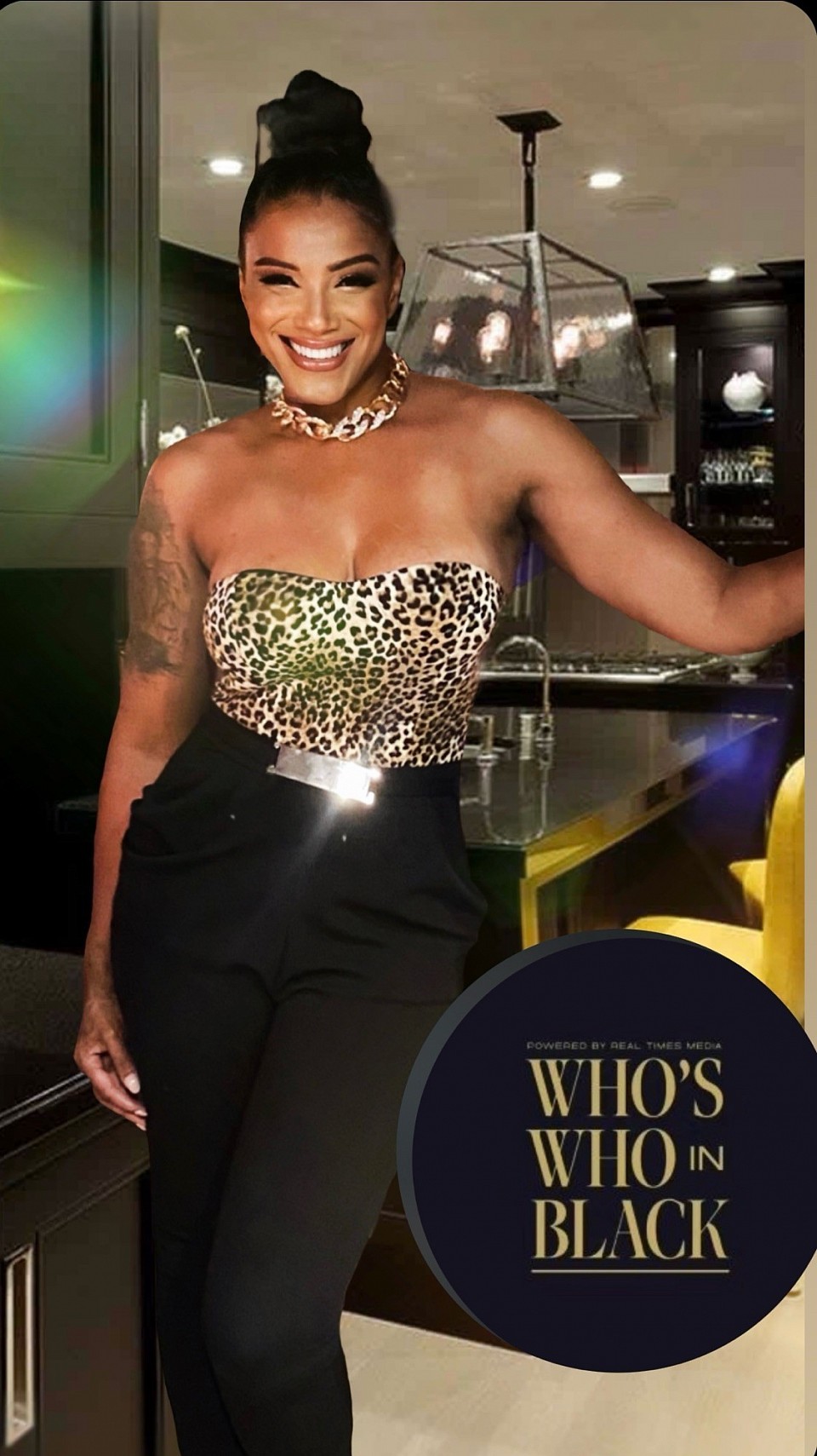 You’ll find Chef Mitzi in the  9th Edition of Who’s Who In Black Charlotte